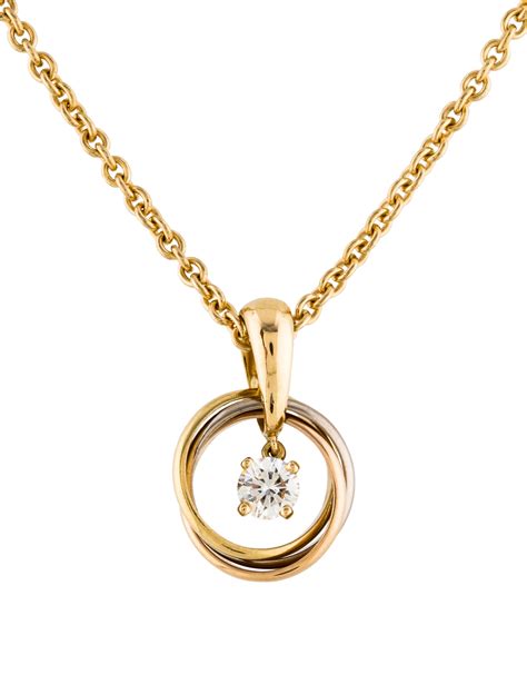 cartier trinity necklace replica|cartier trinity necklace price.